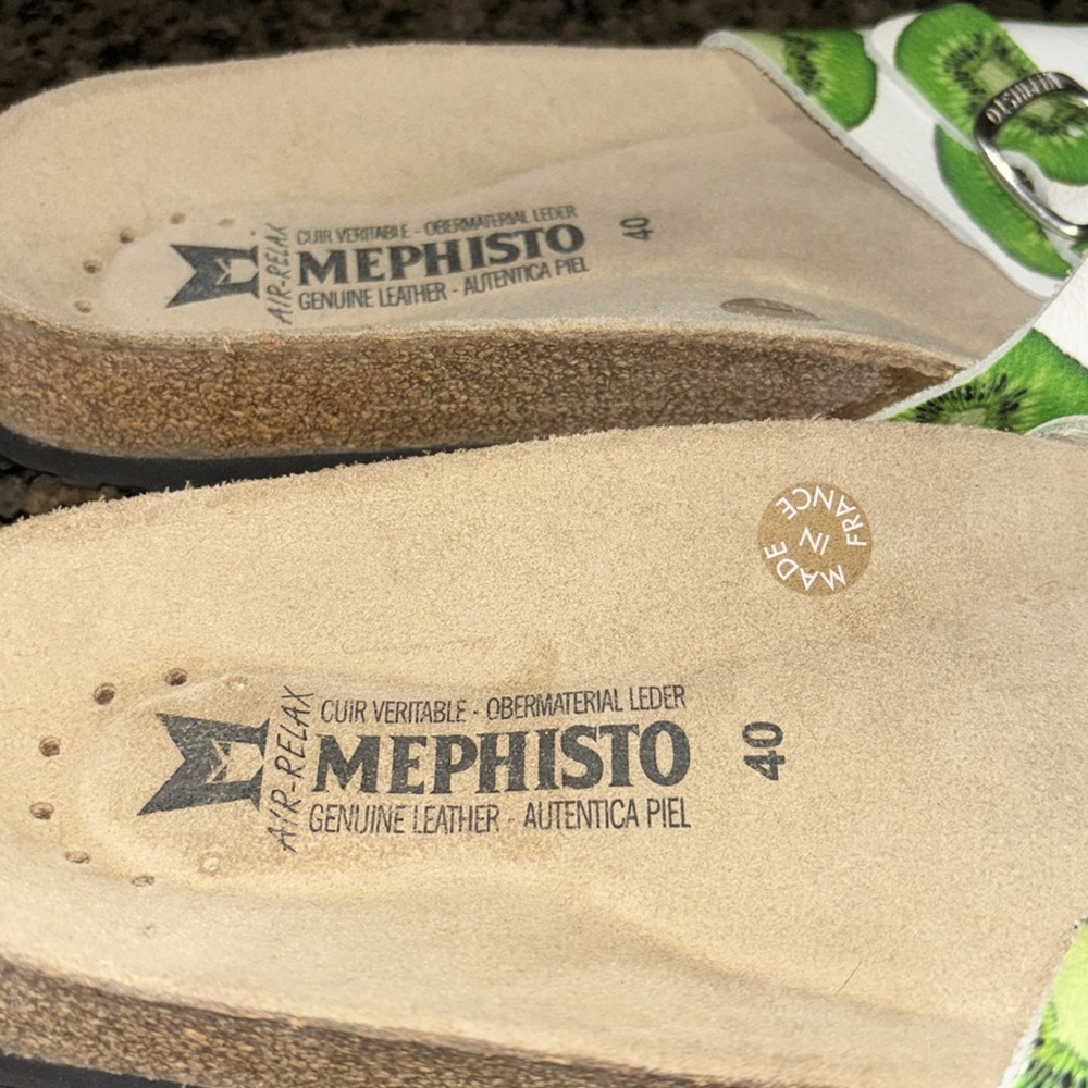 Mephisto leather comfort sandals NEW - Picture 8 of 8